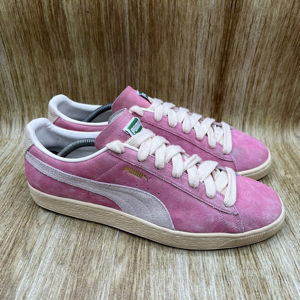 Puma x Rhuigi Suede Bboy American Men's Size 11.5 Pink Classic Shoes 391333-01